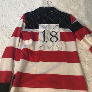 Brooks brothers long sleeved polo shirt